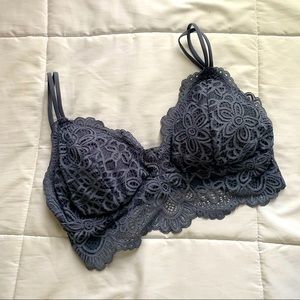 Blue grey Bralette size medium 💜